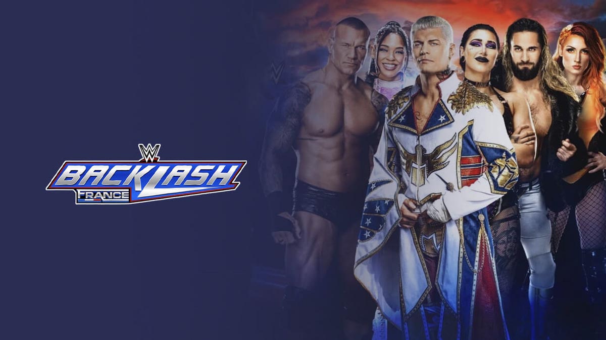 Informace o vysílání a finální karta dnešní show WWE Backlash: France 2024