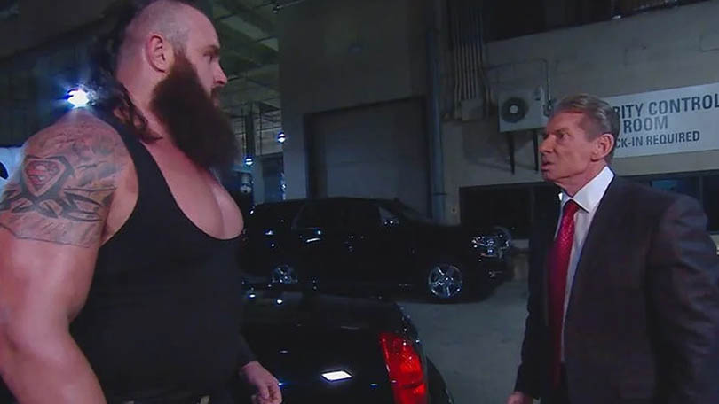 Braun Strowman & Vince McMahon