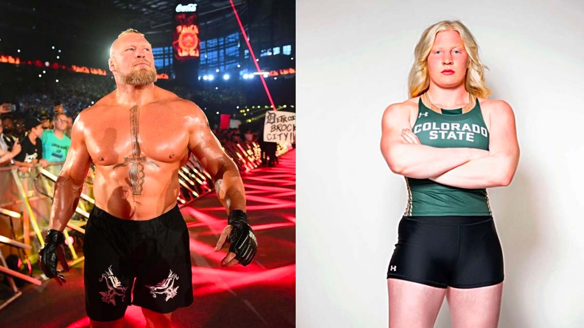 Brock Lesnar & Mya Lesnar