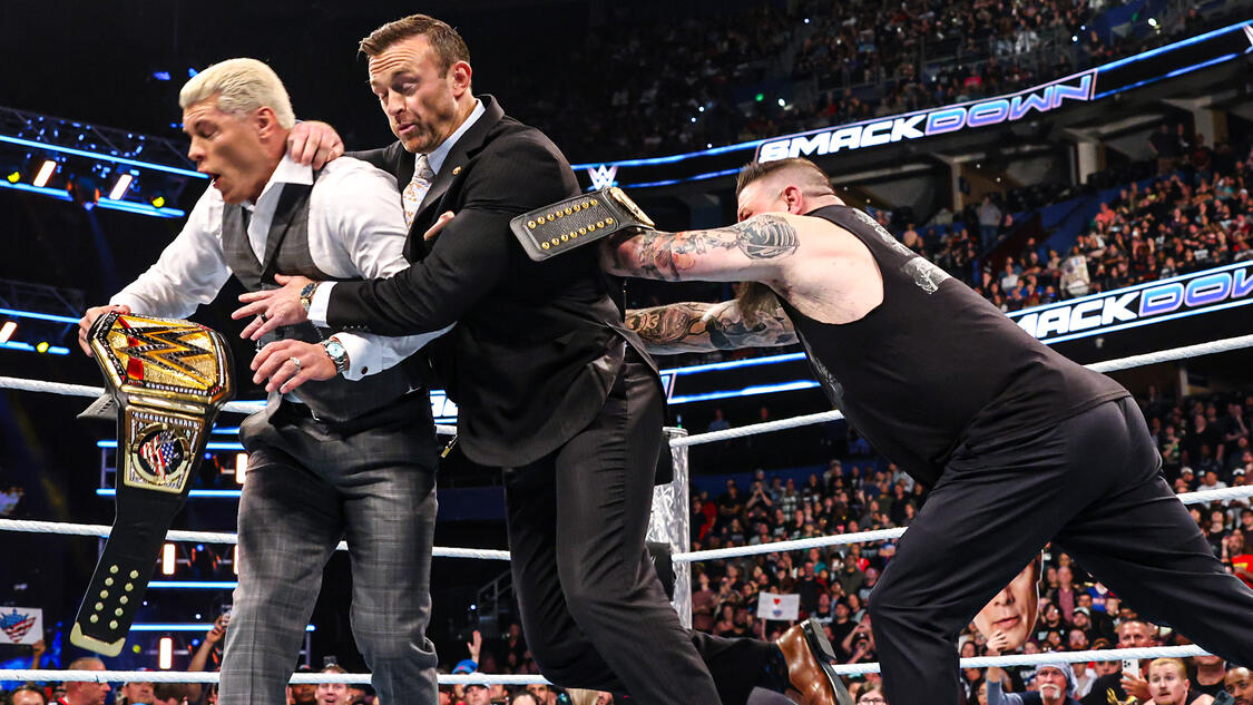 Cody Rhodes, Nick Aldis & Kevin Owens
