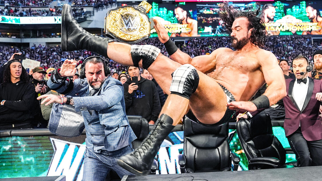 CM Punk vs. Drew McIntyre