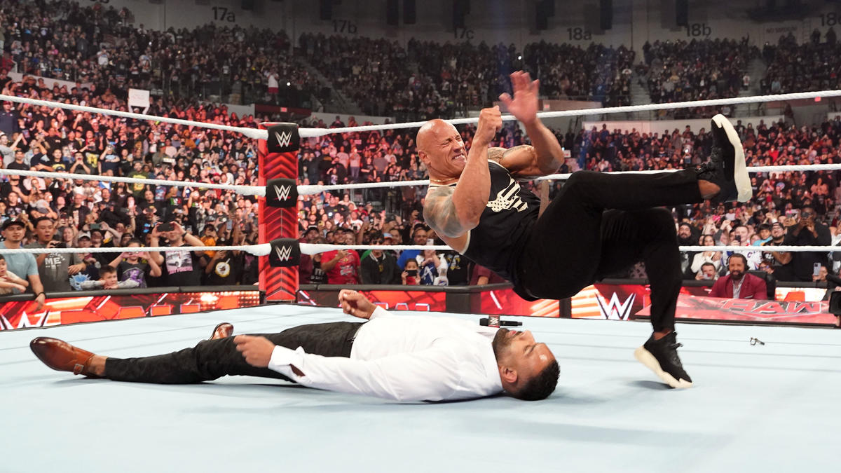 Jinder Mahal vs. The Rock