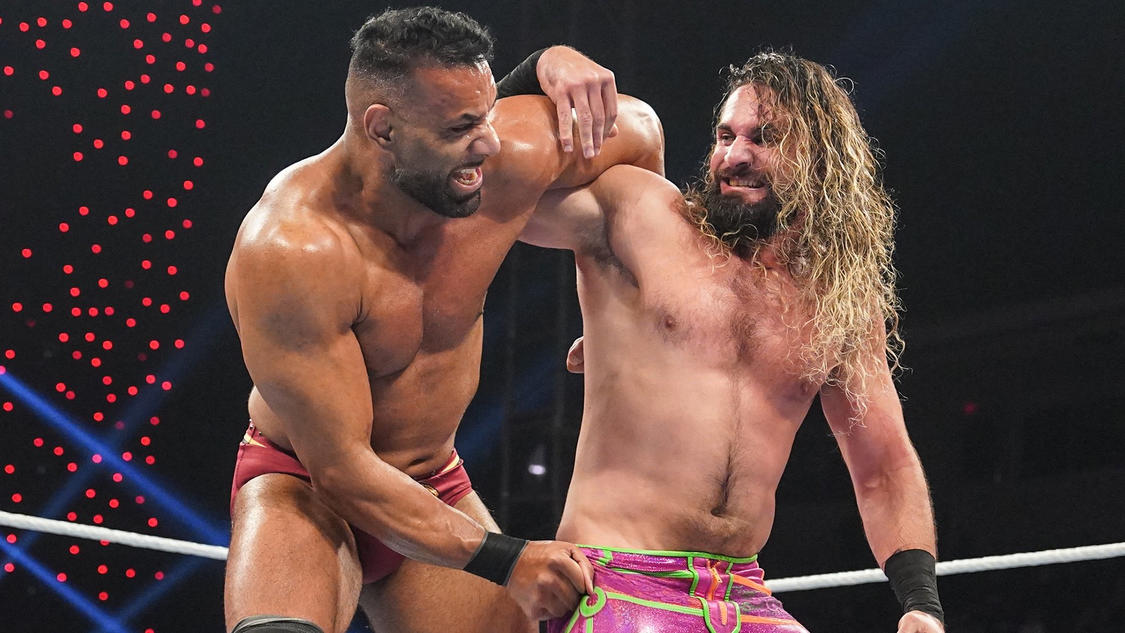 Jinder Mahal vs. Seth Rollins