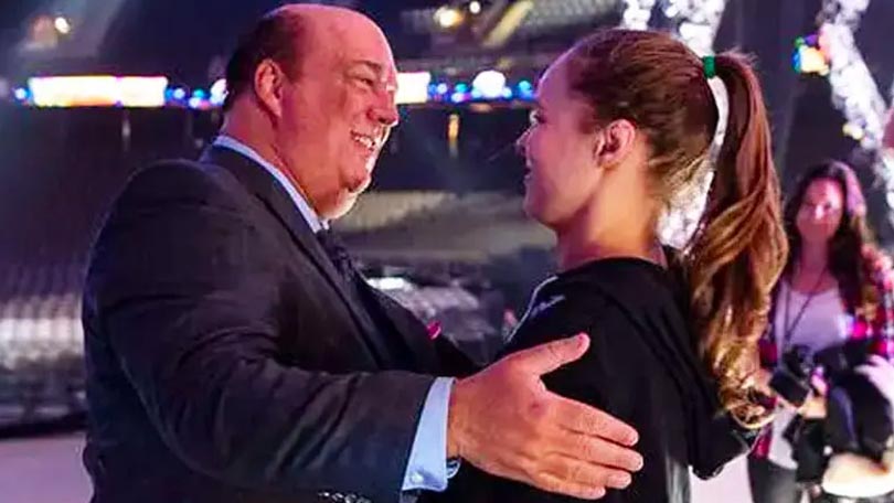 Paul Heyman & Ronda Rousey