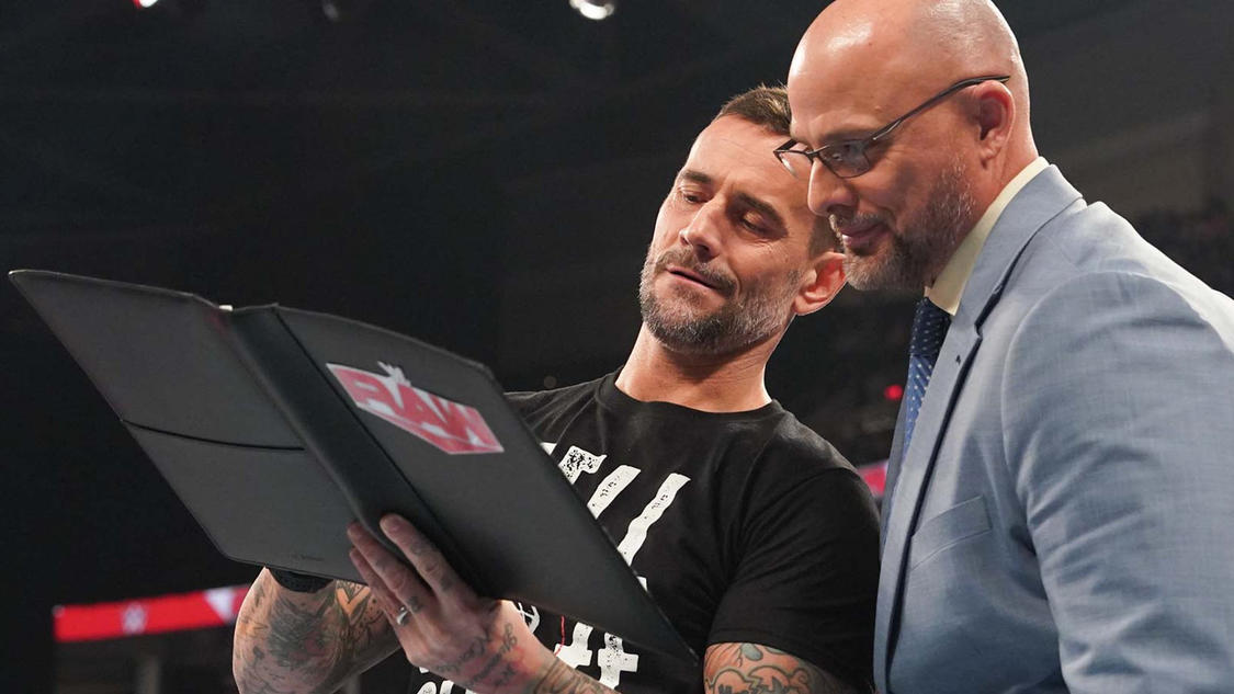 CM Punk & Adam Pearce