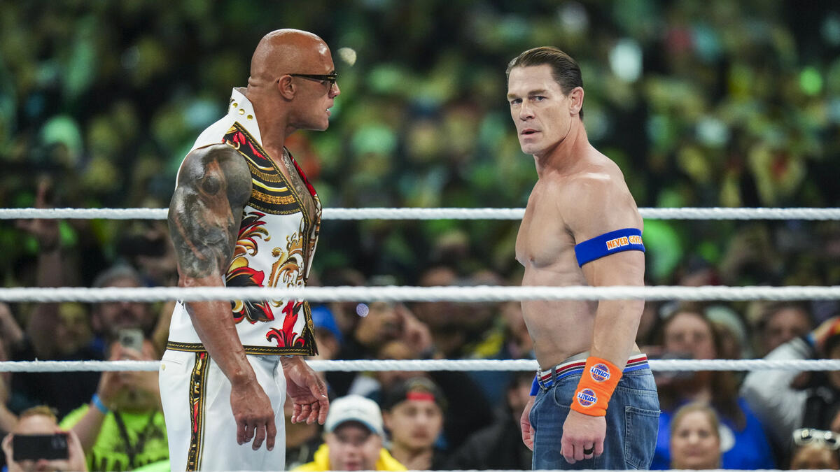 The Rock vs. John Cena