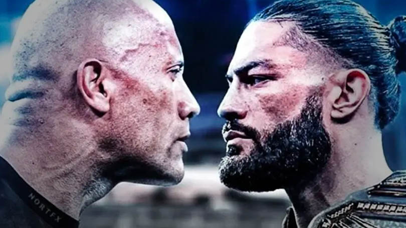 The Rock vs. Roman Reigns