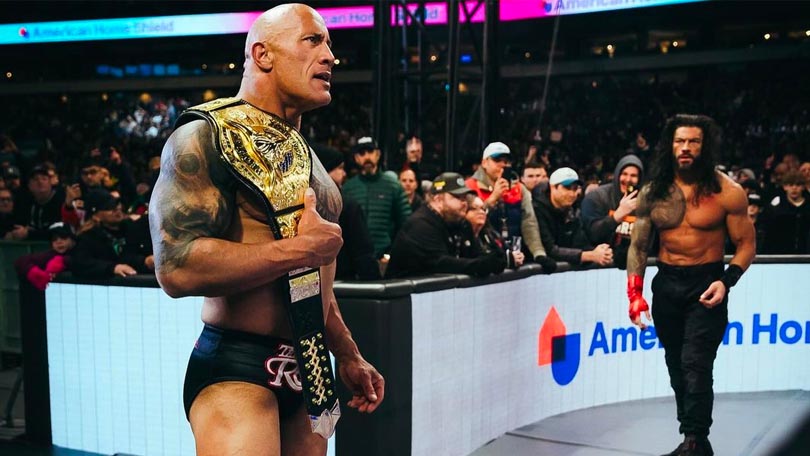 The Rock poslal frakci WWE (není to The Bloodline) speciální dárek