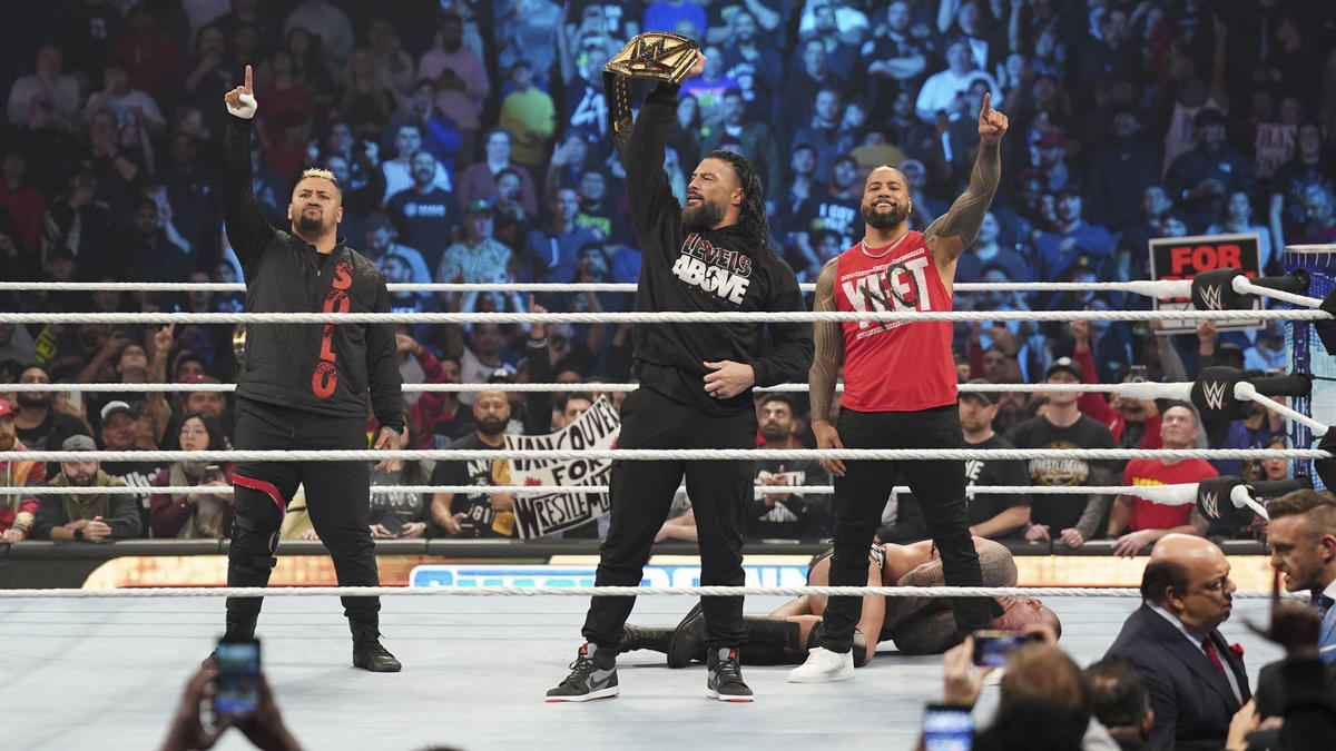 Solo Sikoa, Roman Reigns & Jimmy Uso