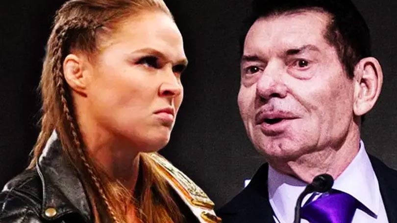 Ronda Rousey & Vince McMahon