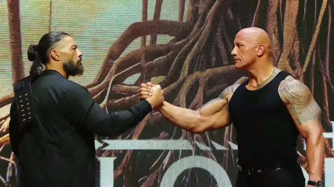 Roman Reigns & The Rock