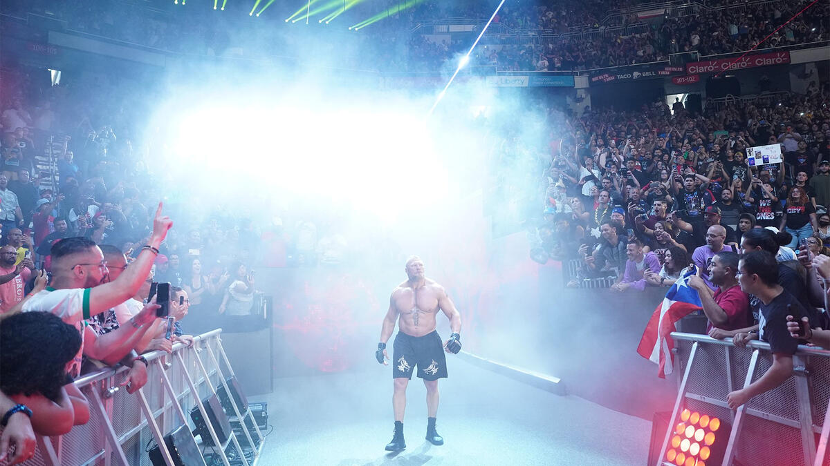 Brock Lesnar (mini stage WWE Backlash 2023)