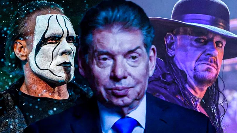 Sting, Vince McMahon & Undertaker