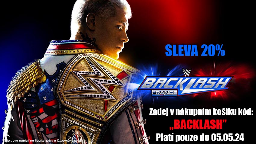 WrestlingShop: Speciální WWE Backlash: France sleva!