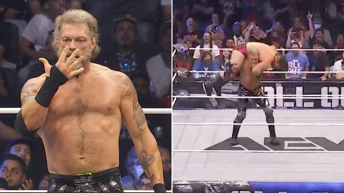 Adam Copeland vzdal hold Johnu Cenovi na AEW All Out