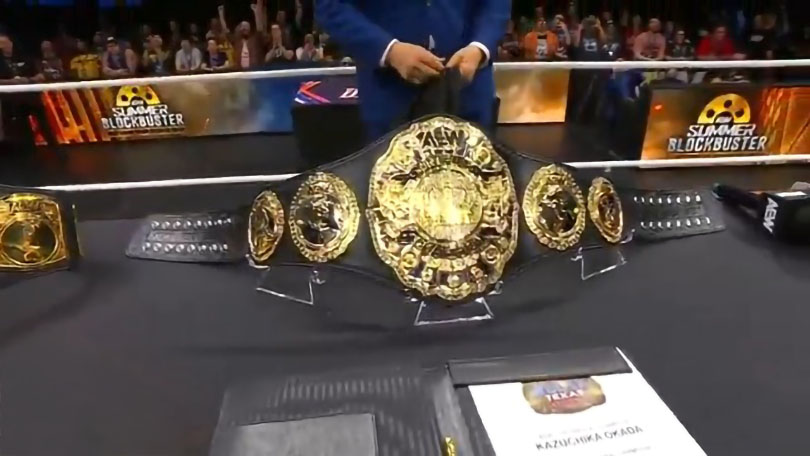 AEW představila nový titul pro velký zápas na All In, Line-up pro AEW Grand Slam Mexico