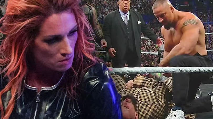 Reakce Becky Lynch na zradu Setha Rollinse od The Vision