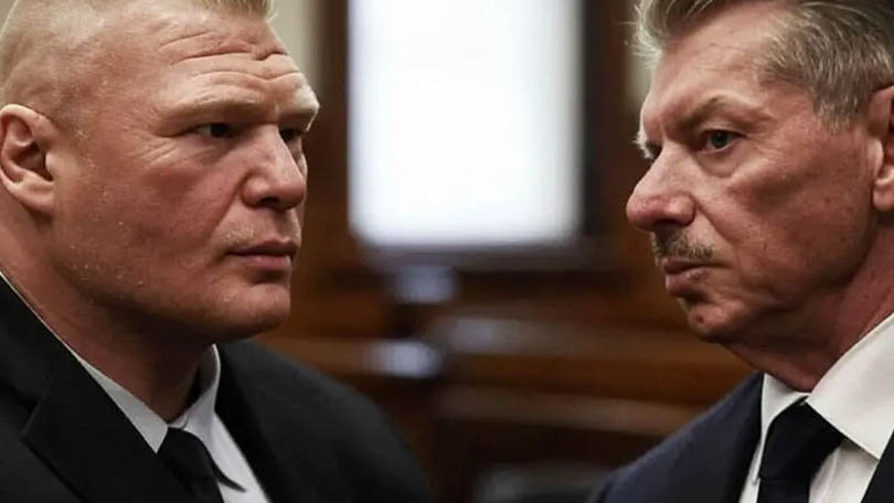 Brock Lesnar & Vince McMahon