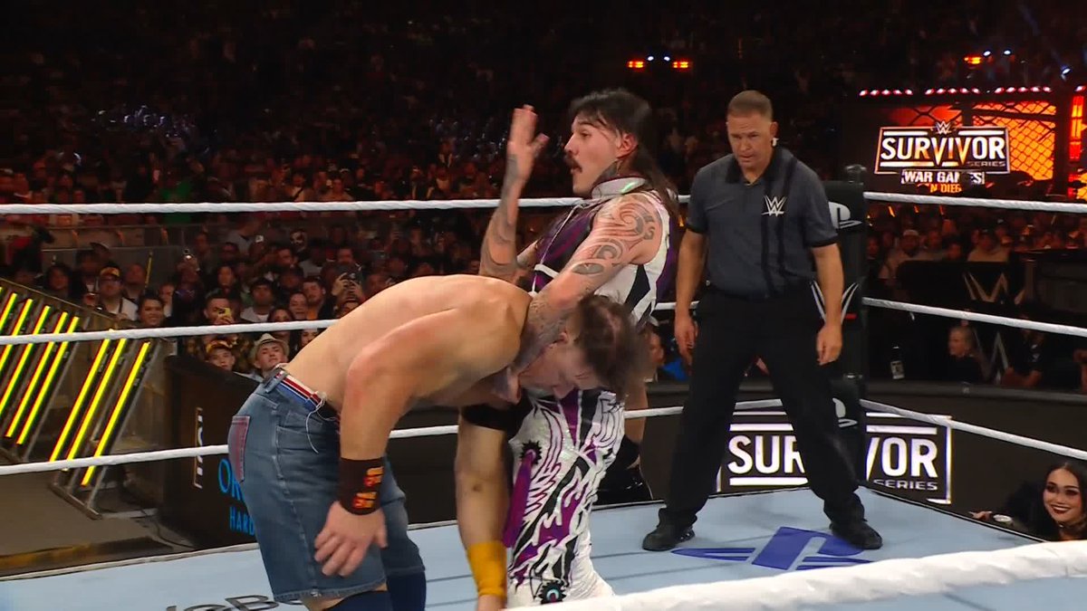 SPOILER ze zápasu John Cena vs. Dominik Mysterio na Survivor Series: WarGames