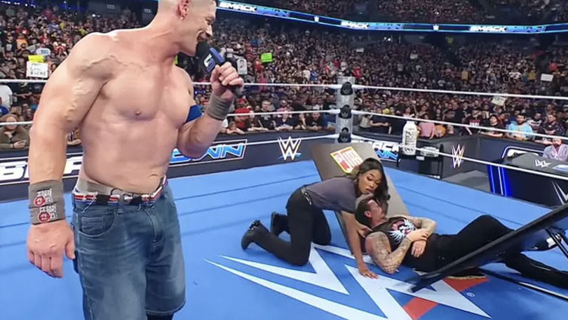 Změna na poslední chvíli v závěrečném segmentu minulého SmackDownu
