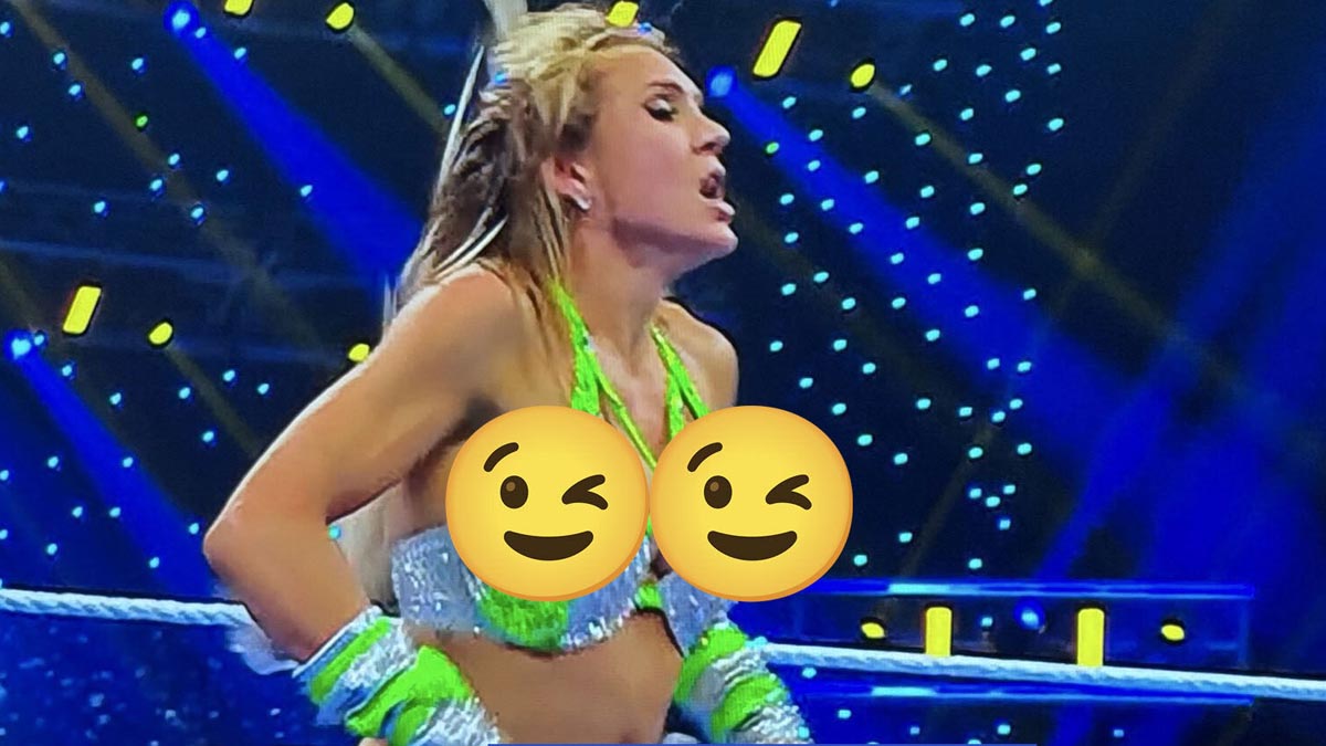 Charlotte Flair ve včerejším SmackDownu ukázala víc, než by chtěla