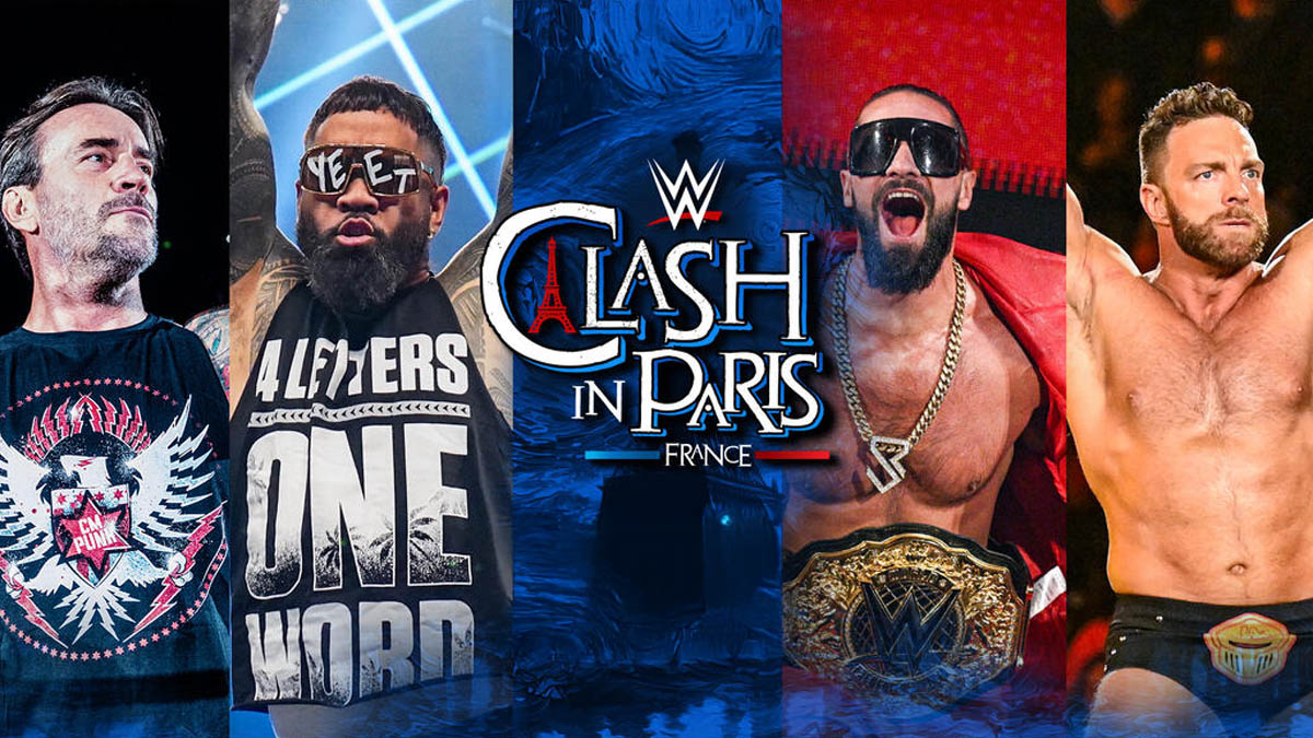 Informace o vysílání a finální karta dnešní show WWE Clash in Paris 2025