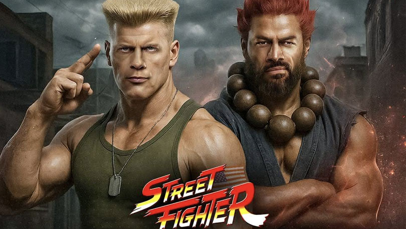 Cody Rhodes a Roman Reigns si společně zahrají ve filmu Street Fighter