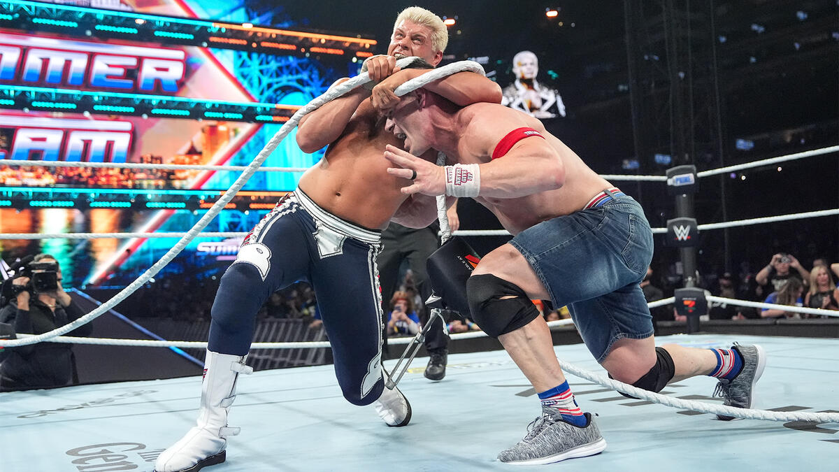 John Cena udělal svým výkonem na SummerSlamu velký dojem na Codyho Rhodese