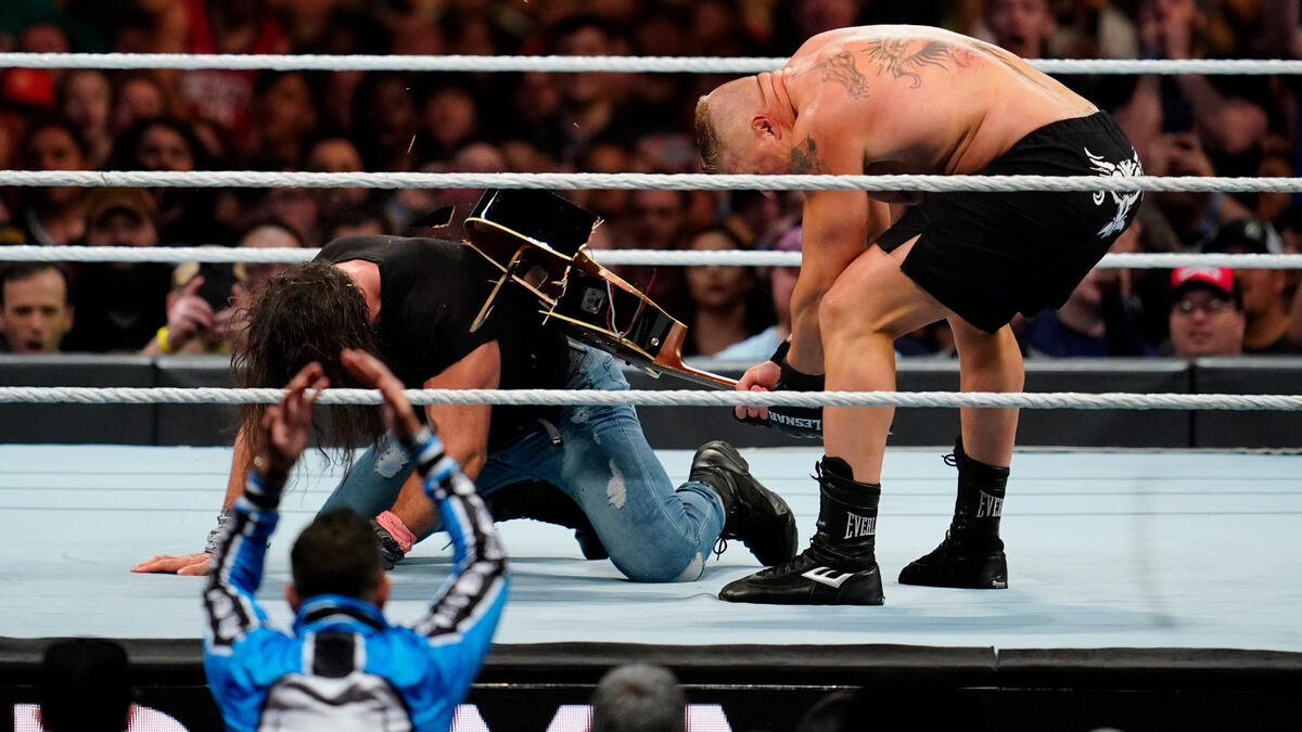Brock Lesnar šel mimo scénář a zničil plánovaný spot na Royal Rumble