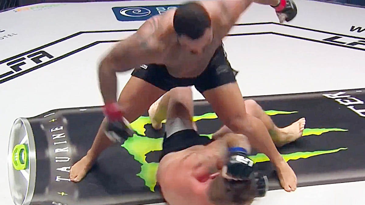 Jak dopadl MMA debut bývalého wrestlera WWE Gablea Stevesona?