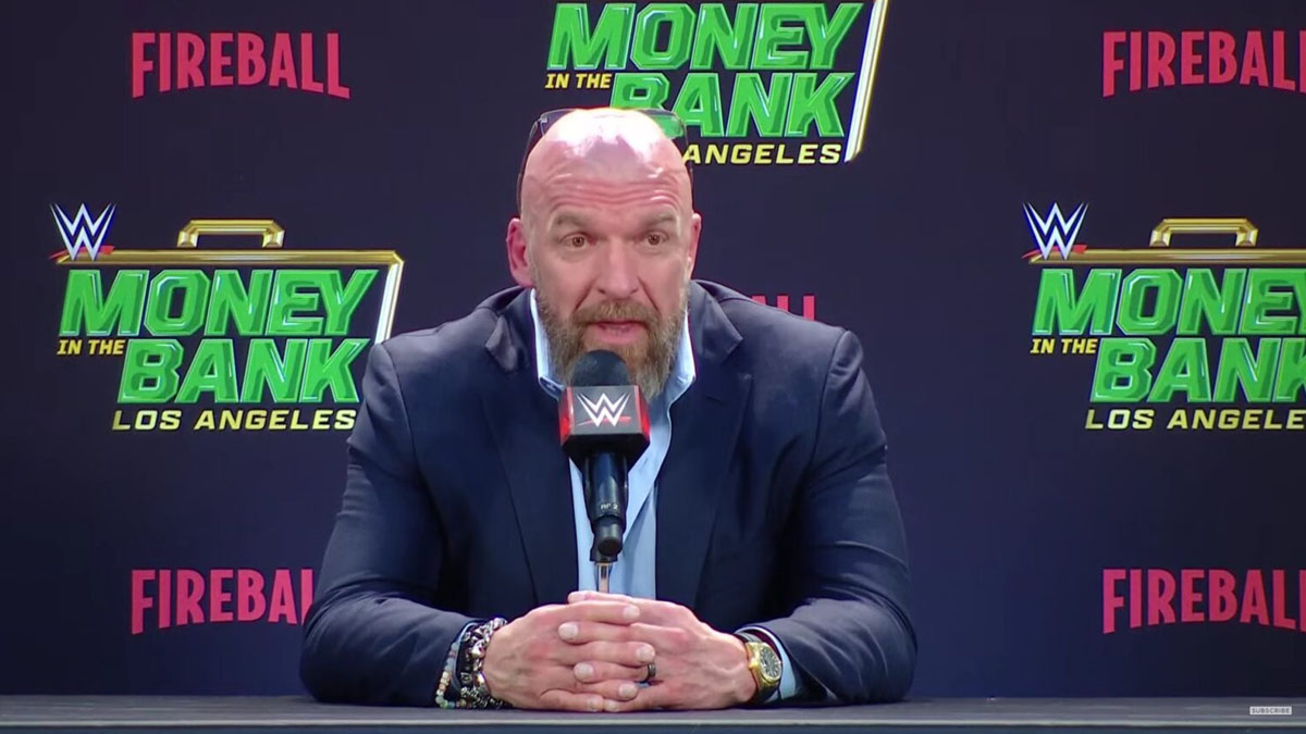Triple H se vyjádřil k velkému překvapení na WWE Money in the Bank