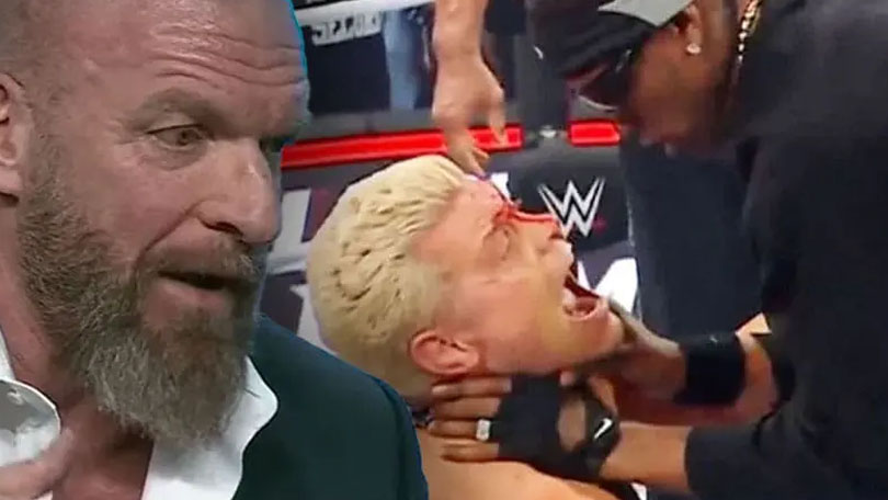 Triple H, Cody Rhodes & Travis Scott