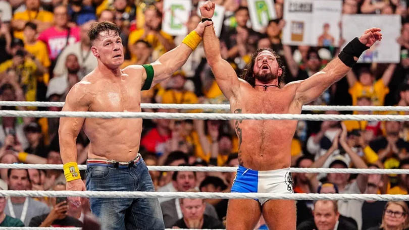 Co řekl AJ Styles o Johnu Cenovi po jejich zápase na WWE Crown Jewel?
