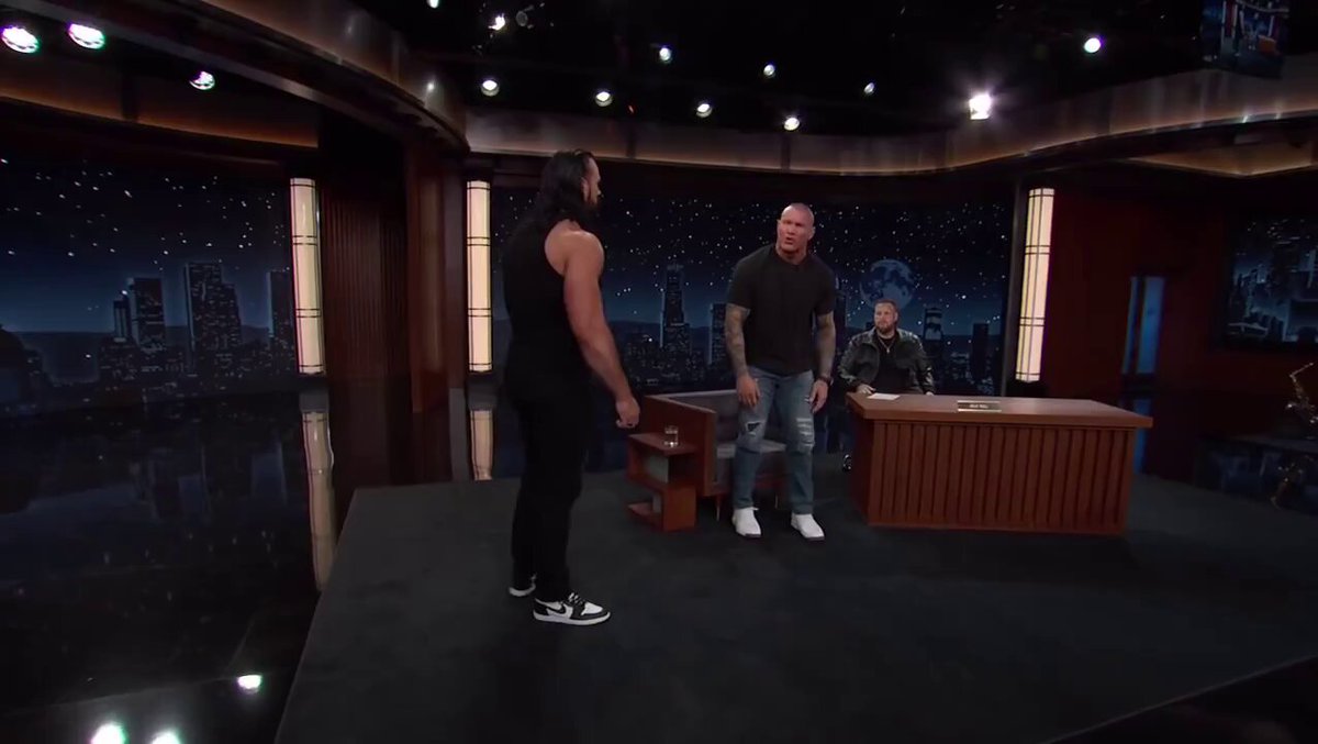 Randy Orton, Drew McIntyre, Jelly Roll a Logan Paul se poprali v televizní talk show