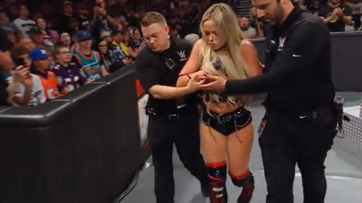 Liv Morgan nedokončila zápas v show WWE RAW kvůli zranění
