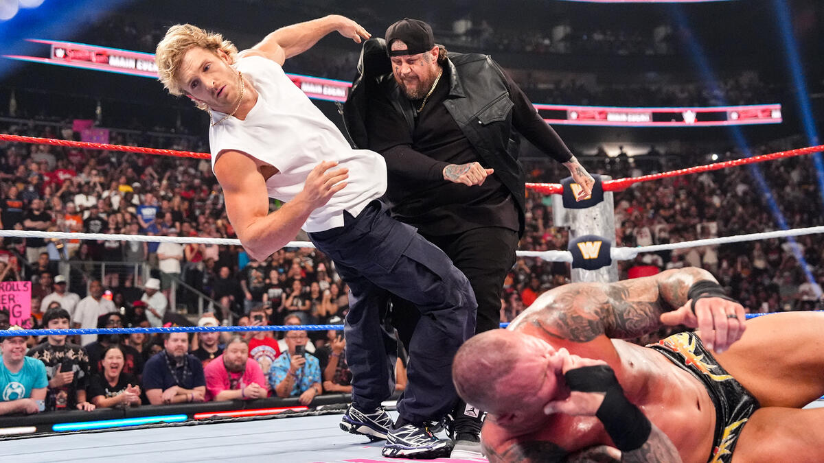 Logan Paul, Jelly Roll & Randy Orton