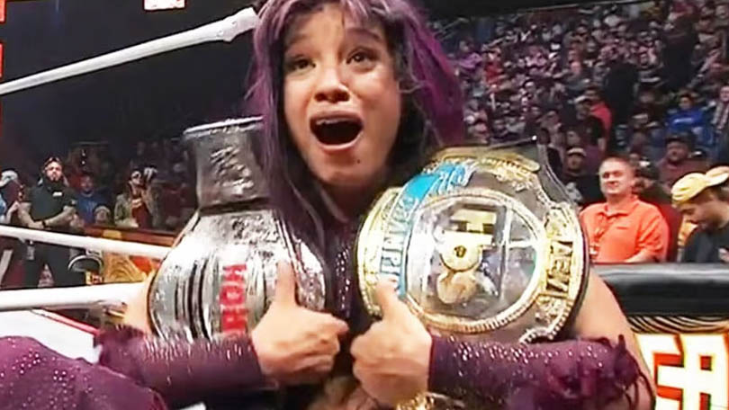 Reakce Mercedes Moné na negativní reakce po získání 11. titulu na AEW WrestleDream