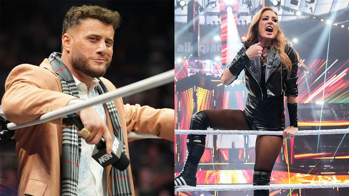 MJF reagoval na sebevědomé tvrzení Becky Lynch, že by v promo souboji byla lepší