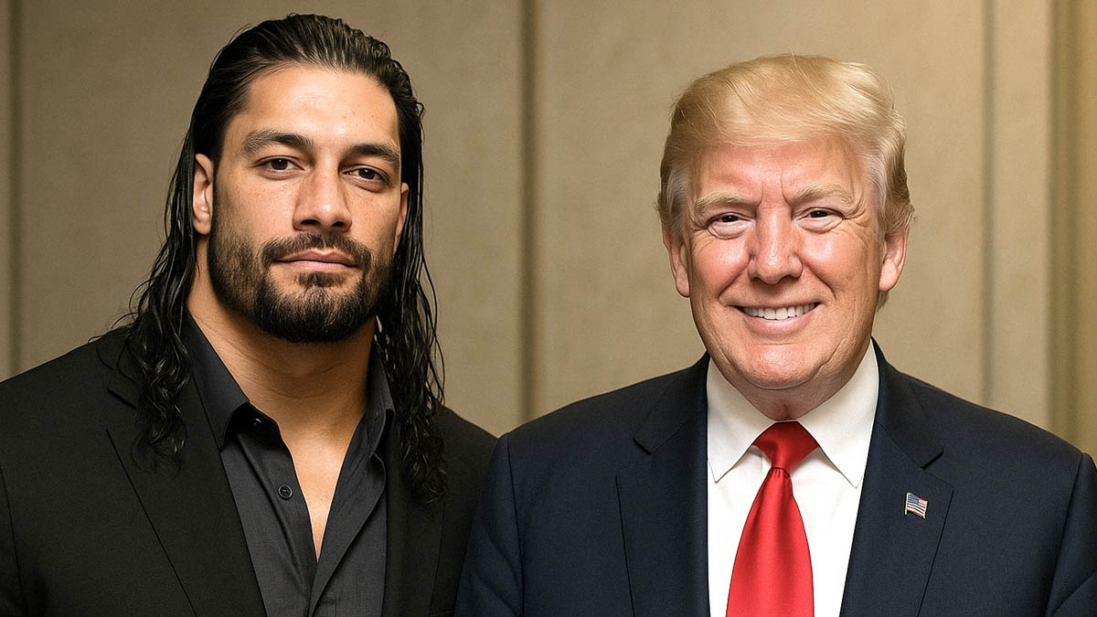 Roman Reigns & Donald Trump