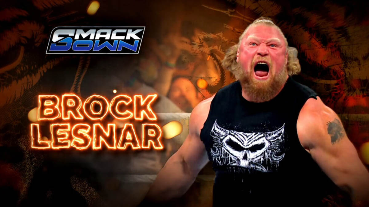 Návrat Brocka Lesnara i odvetný zápas ze SummerSlamu v příštím SmackDownu
