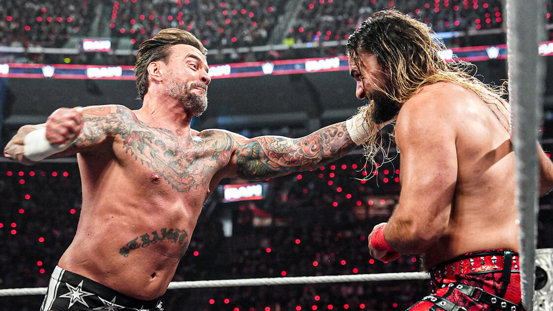 CM Punk vs. Seth Rollins
