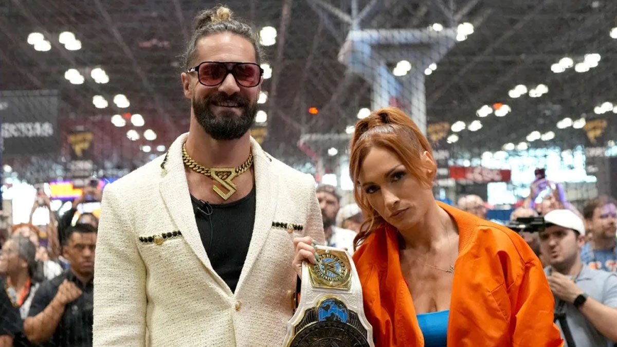 Seth Rollins & Becky Lynch