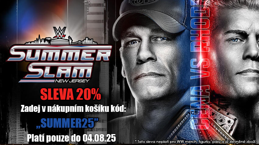 WrestlingShop: Speciální SummerSlam sleva!