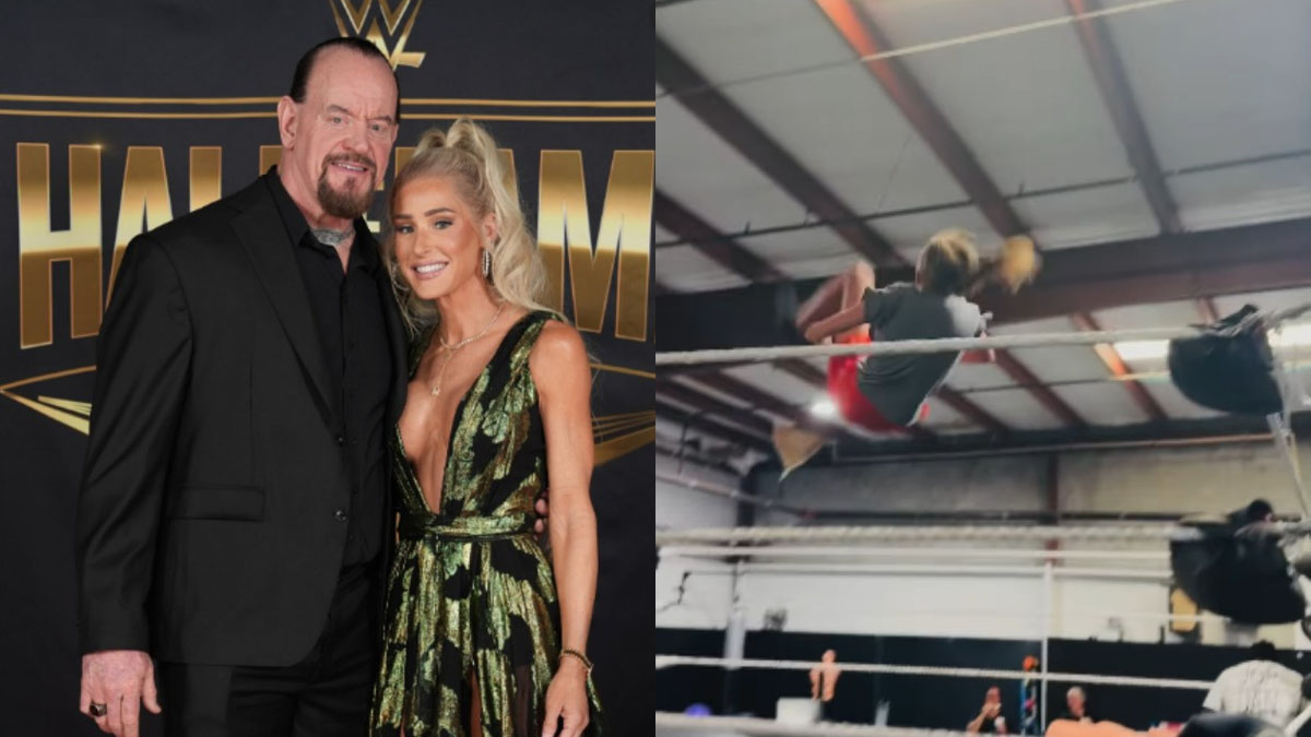 Dcera Undertakera již předvádí zajímavé kousky v ringu WWE