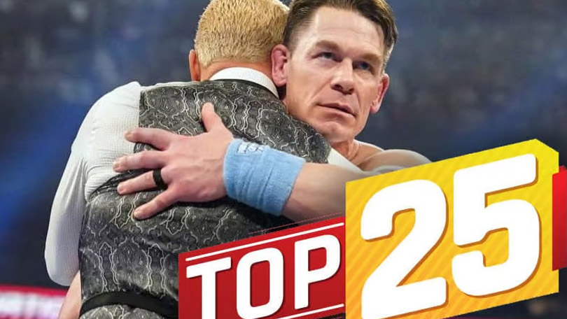 WWE zveřejnila žebříček 25 nejlepších momentů roku 2025