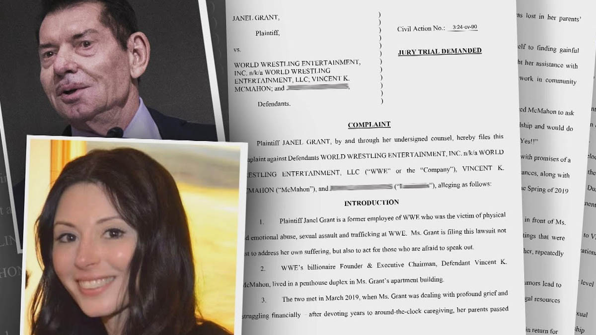 Vince McMahon & Janel Grant