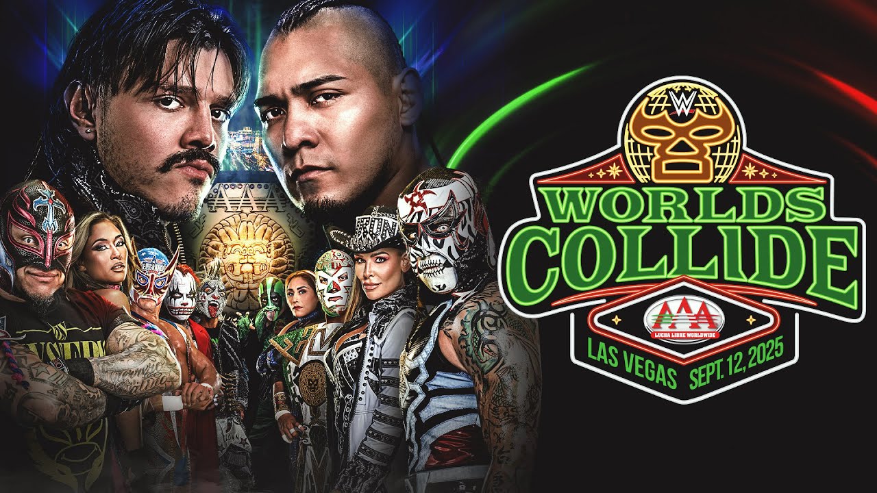 Finální karta a informace o vysílání dnešního eventu WWE Worlds Collide