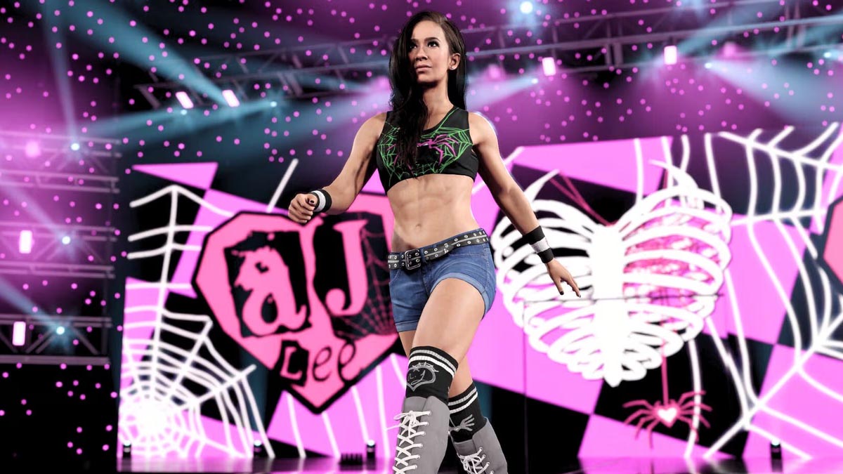 AJ Lee byla naskenována pro WWE 2K26, první WWE hru po více než deseti letech