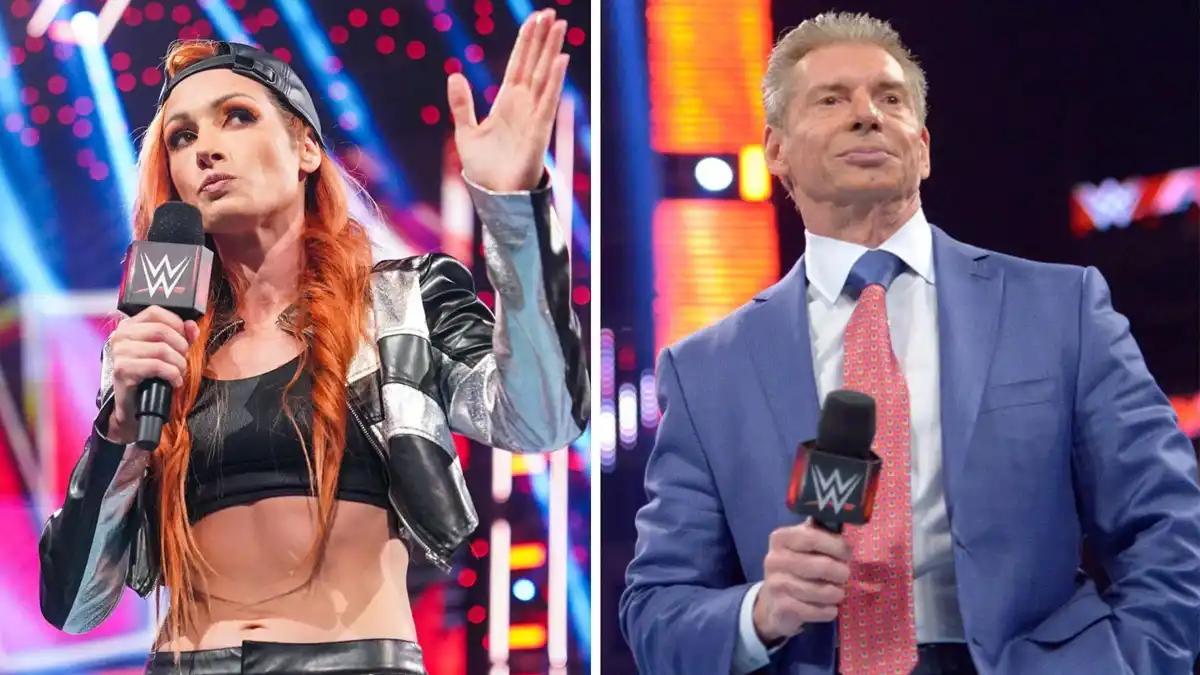 Becky Lynch & Vince McMahon