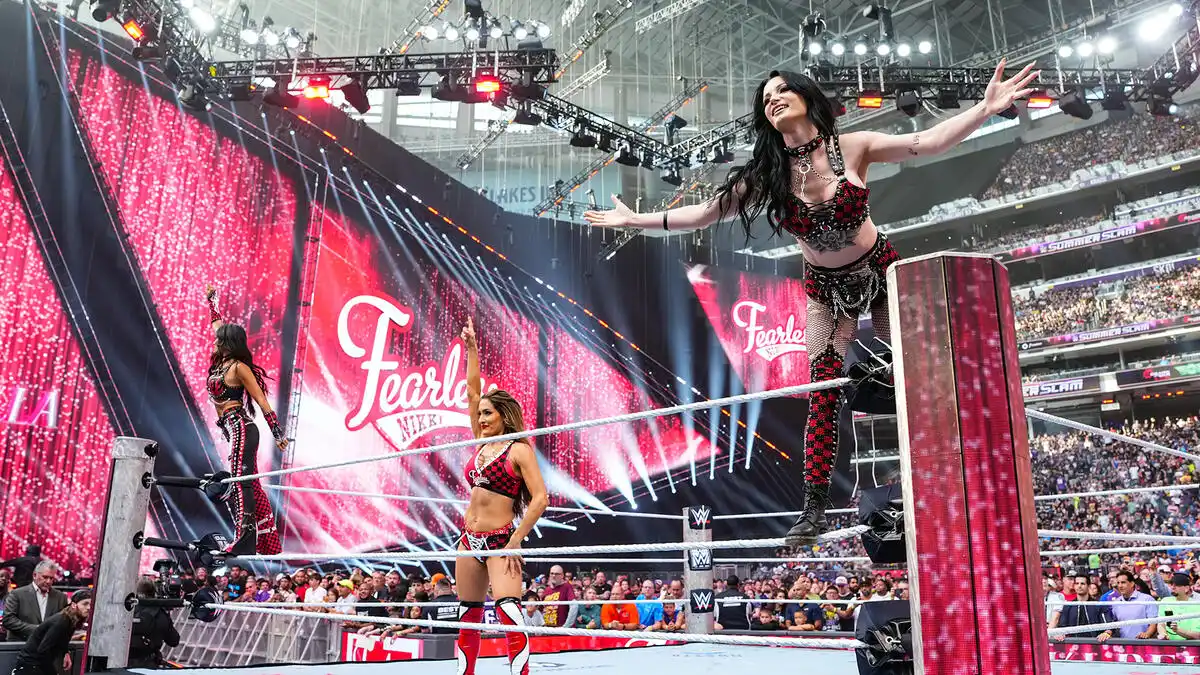 Brie Bella, Nikki Bella & Paige